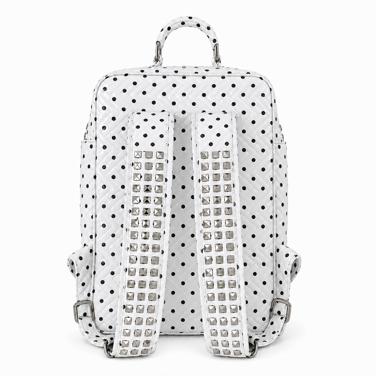 KARMANISTIC Studded PU Leather Backpack