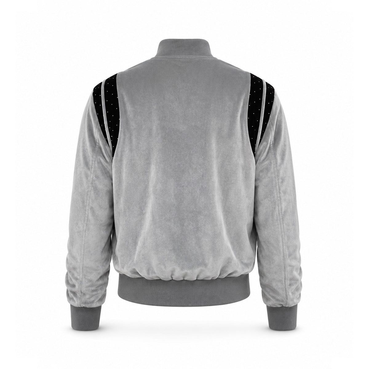 KARMANISTIC Metal Logo Stand-Collar Jacket