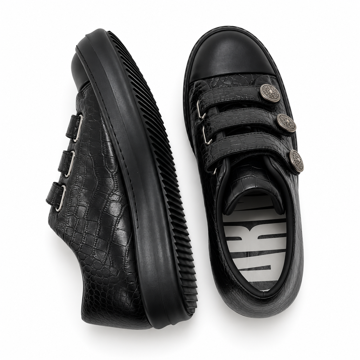 KARMANISTIC Script Logo Low-Top Sneakers
