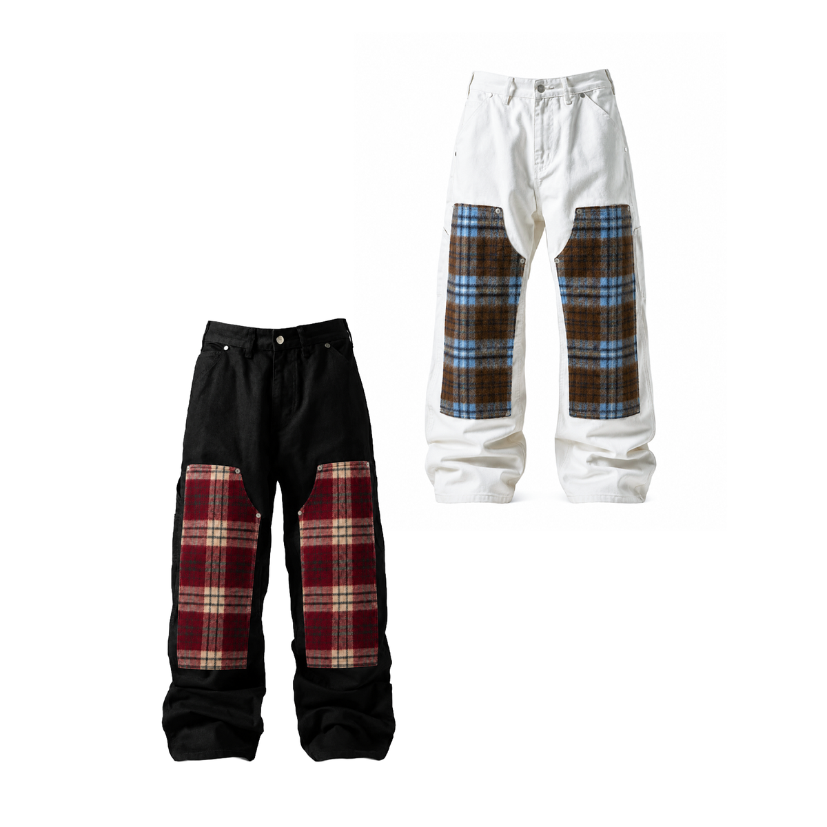 KARMANISTIC Relaxed Panelled Jeans