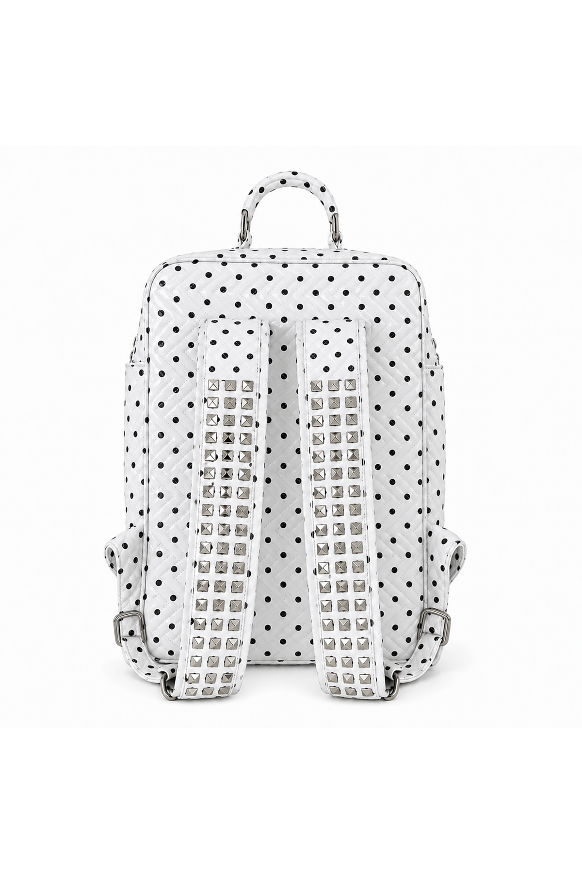 KARMANISTIC Studded PU Leather Backpack