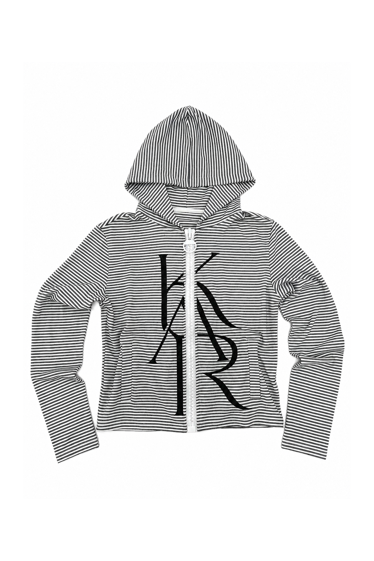 KARMANISTIC Leopard Plush Zip Hoodie