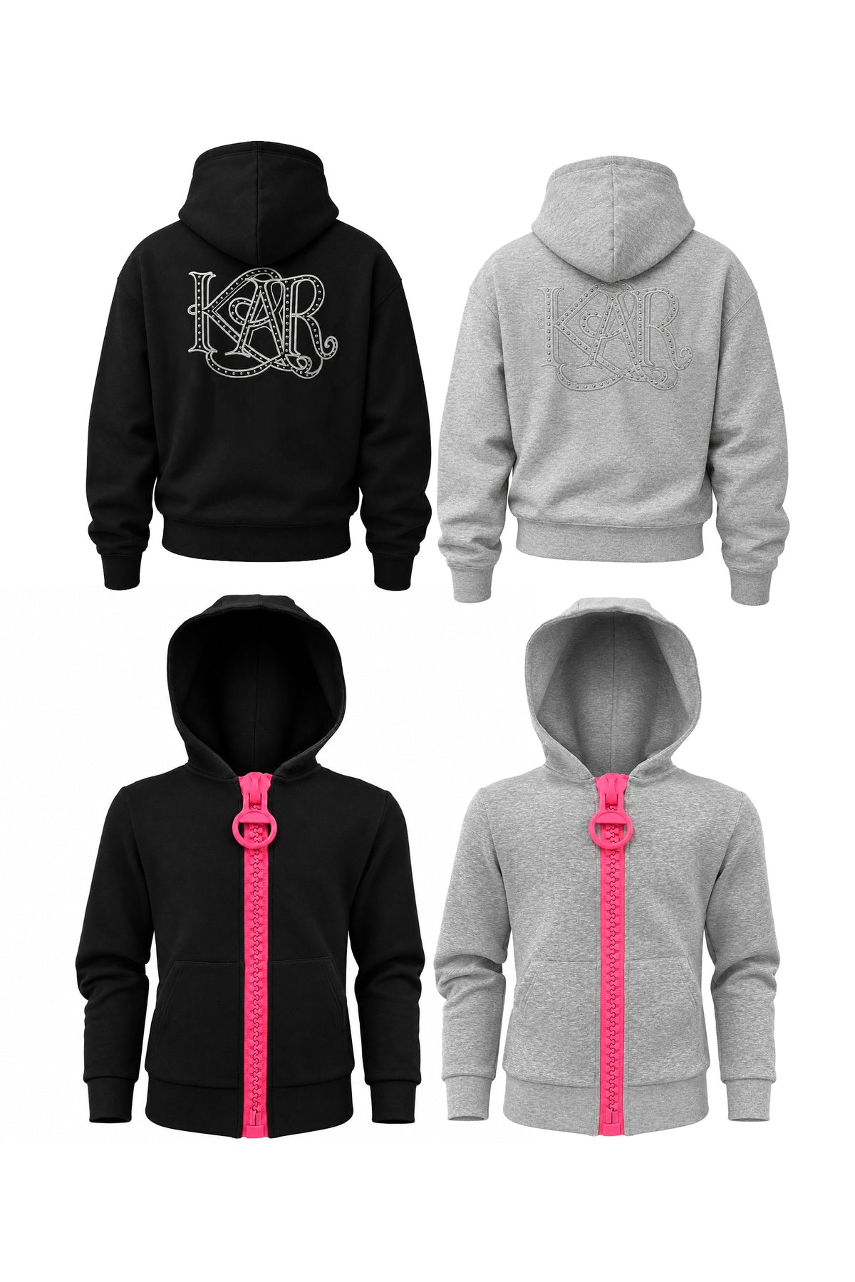 KARMANISTIC Oversized Zip Hoodie