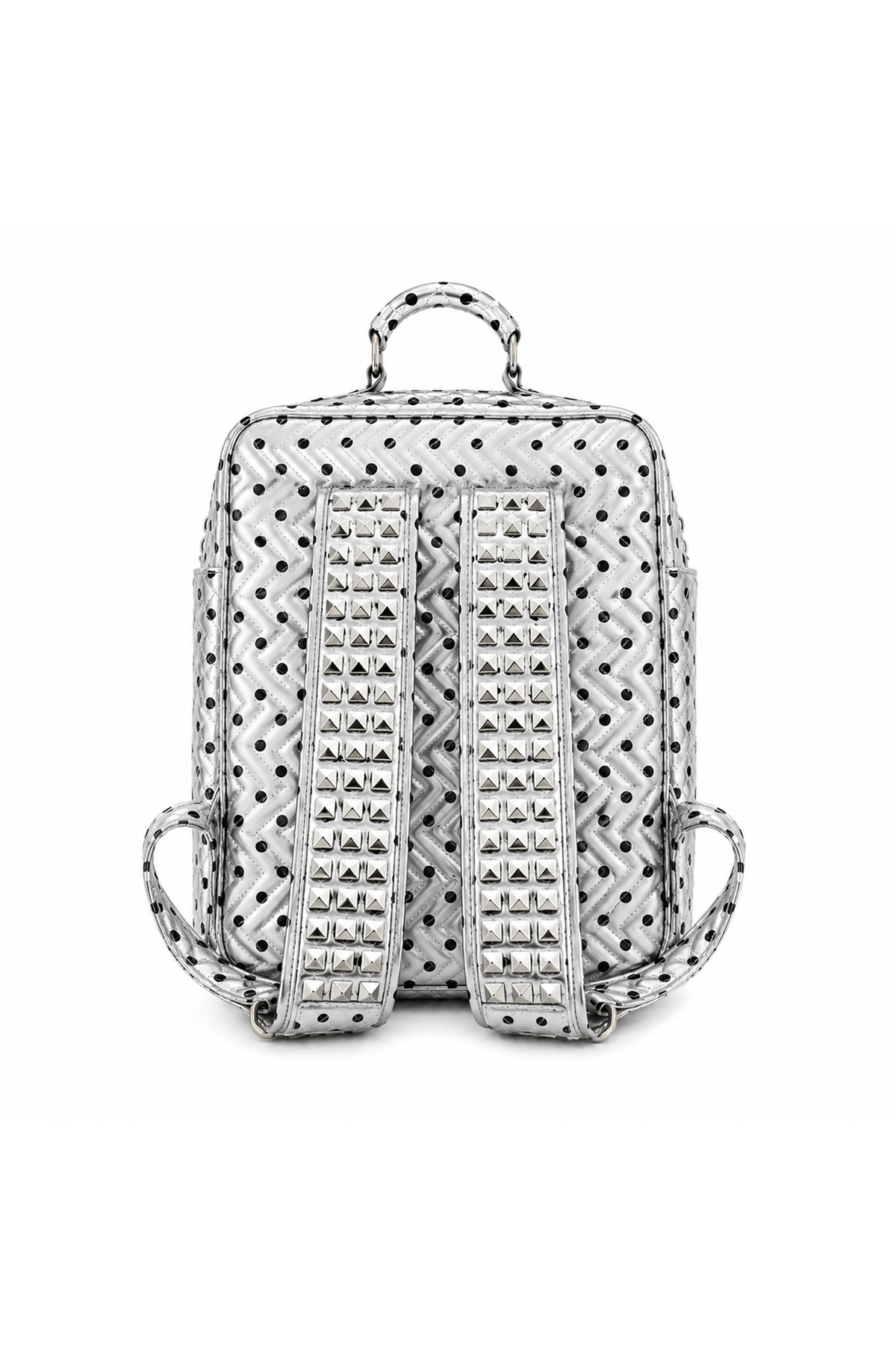 KARMANISTIC Studded PU Leather Backpack