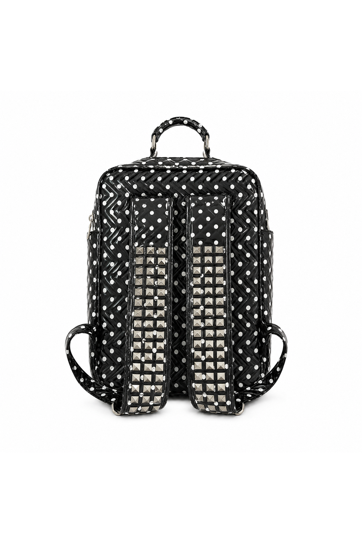 KARMANISTIC Studded PU Leather Backpack