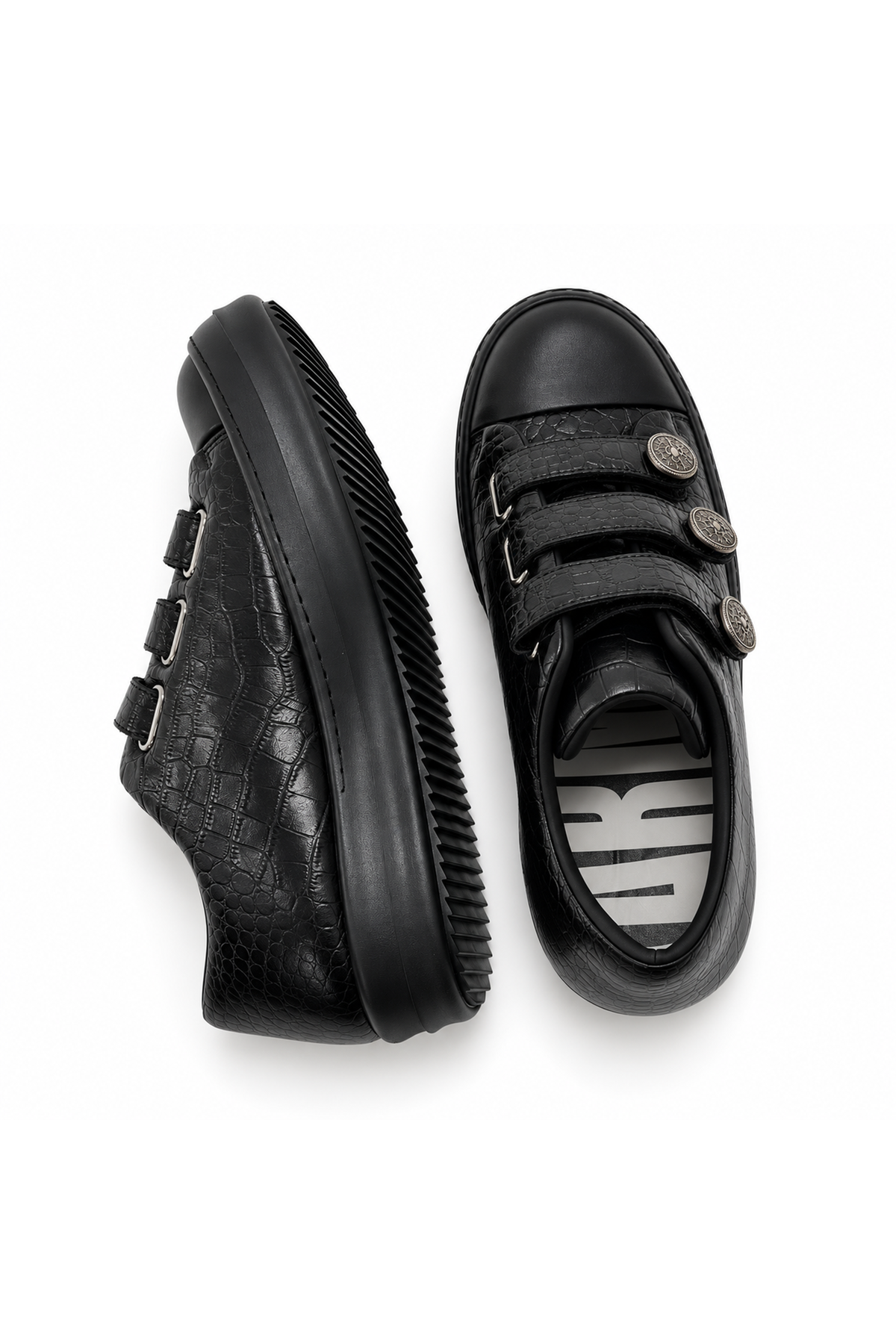 KARMANISTIC Script Logo Low-Top Sneakers