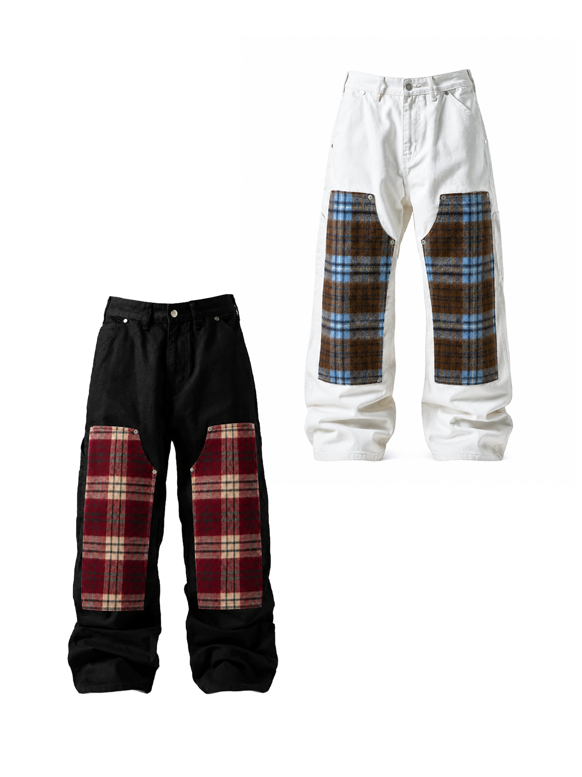 KARMANISTIC Relaxed Panelled Jeans