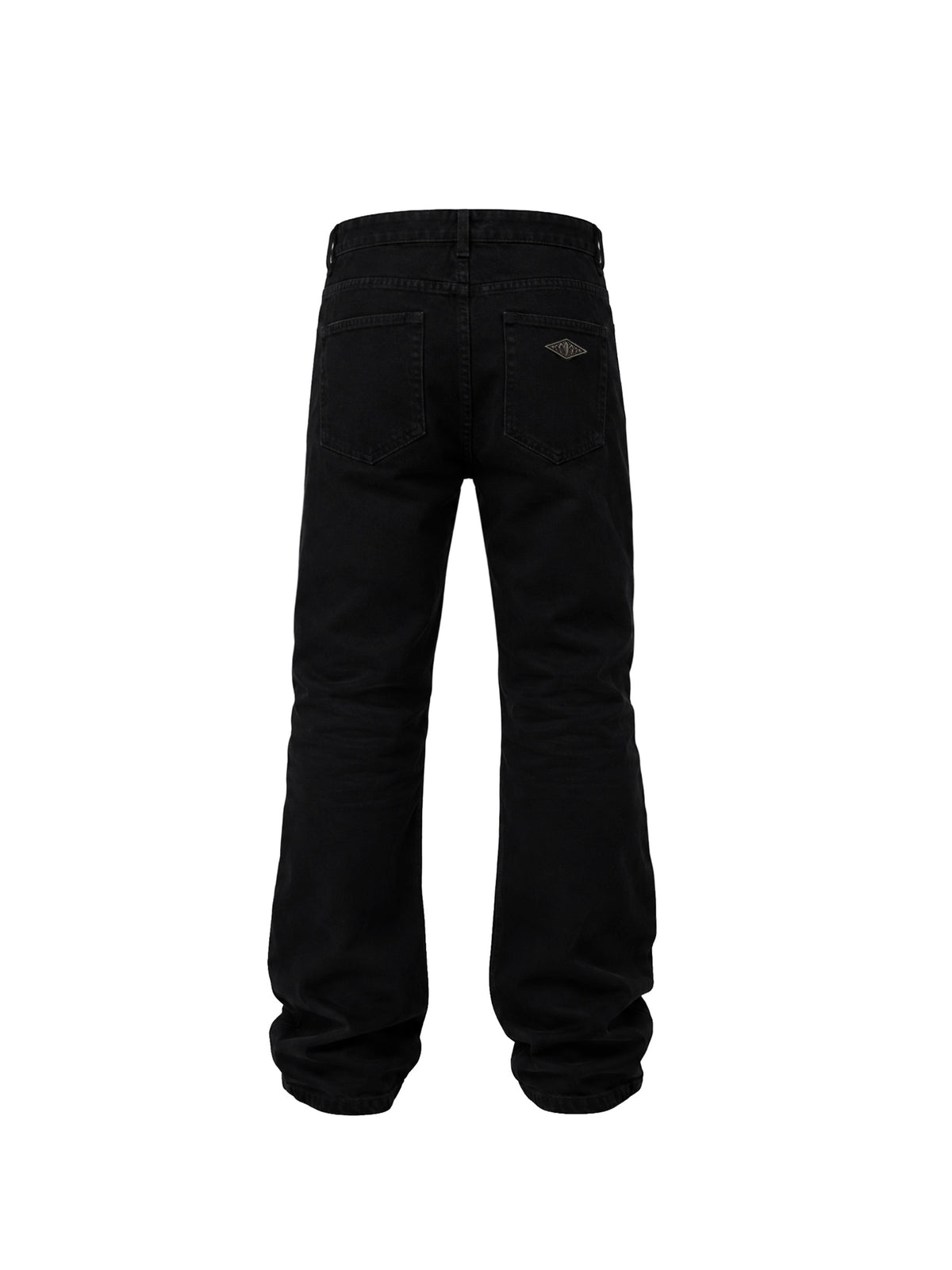 KARMANISTIC Metal Logo Straight Jeans