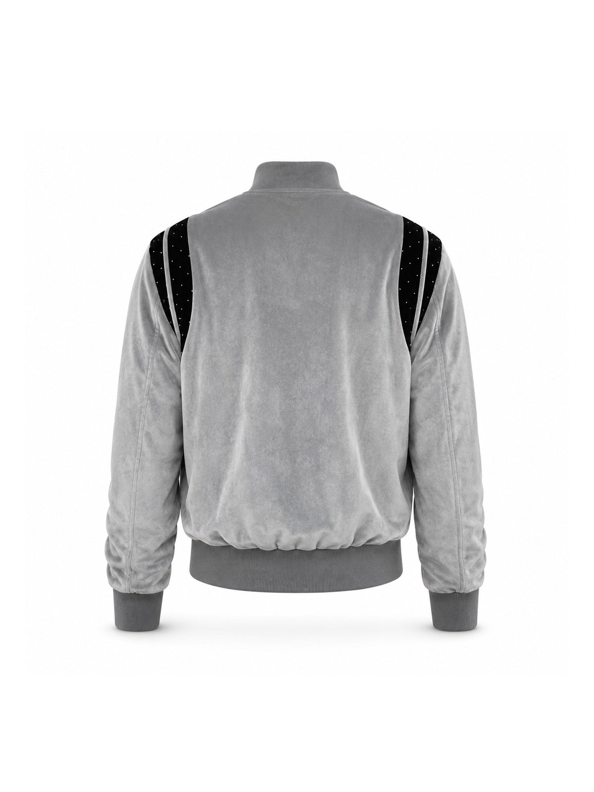 KARMANISTIC Metal Logo Stand-Collar Jacket