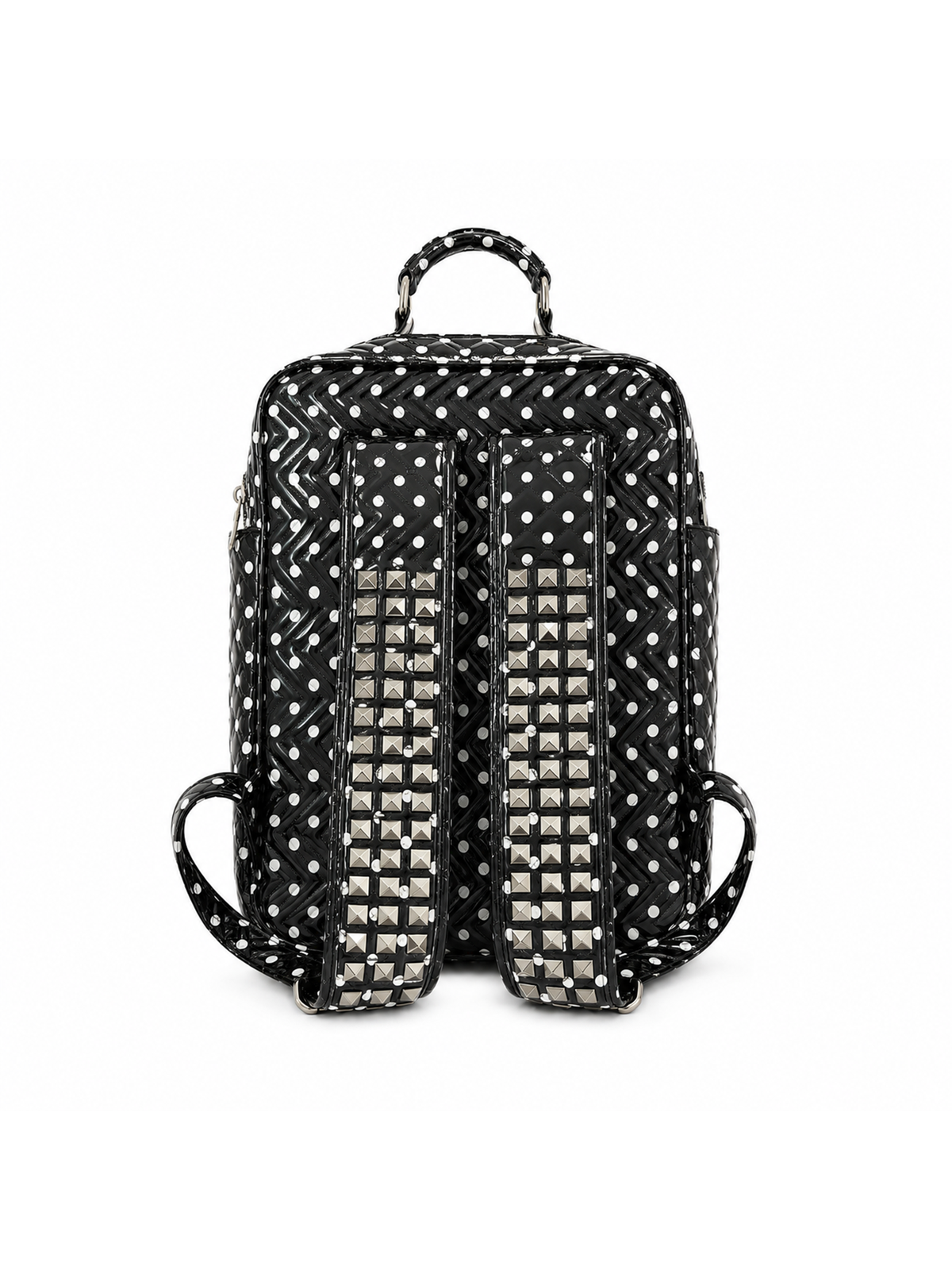 KARMANISTIC Studded PU Leather Backpack
