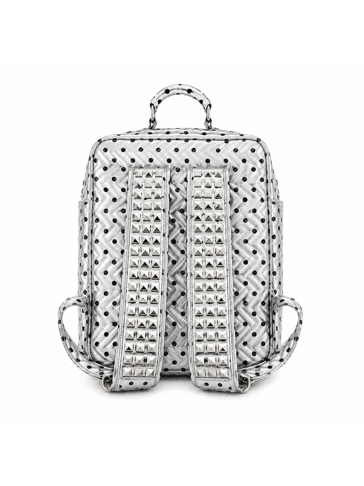 KARMANISTIC Studded PU Leather Backpack