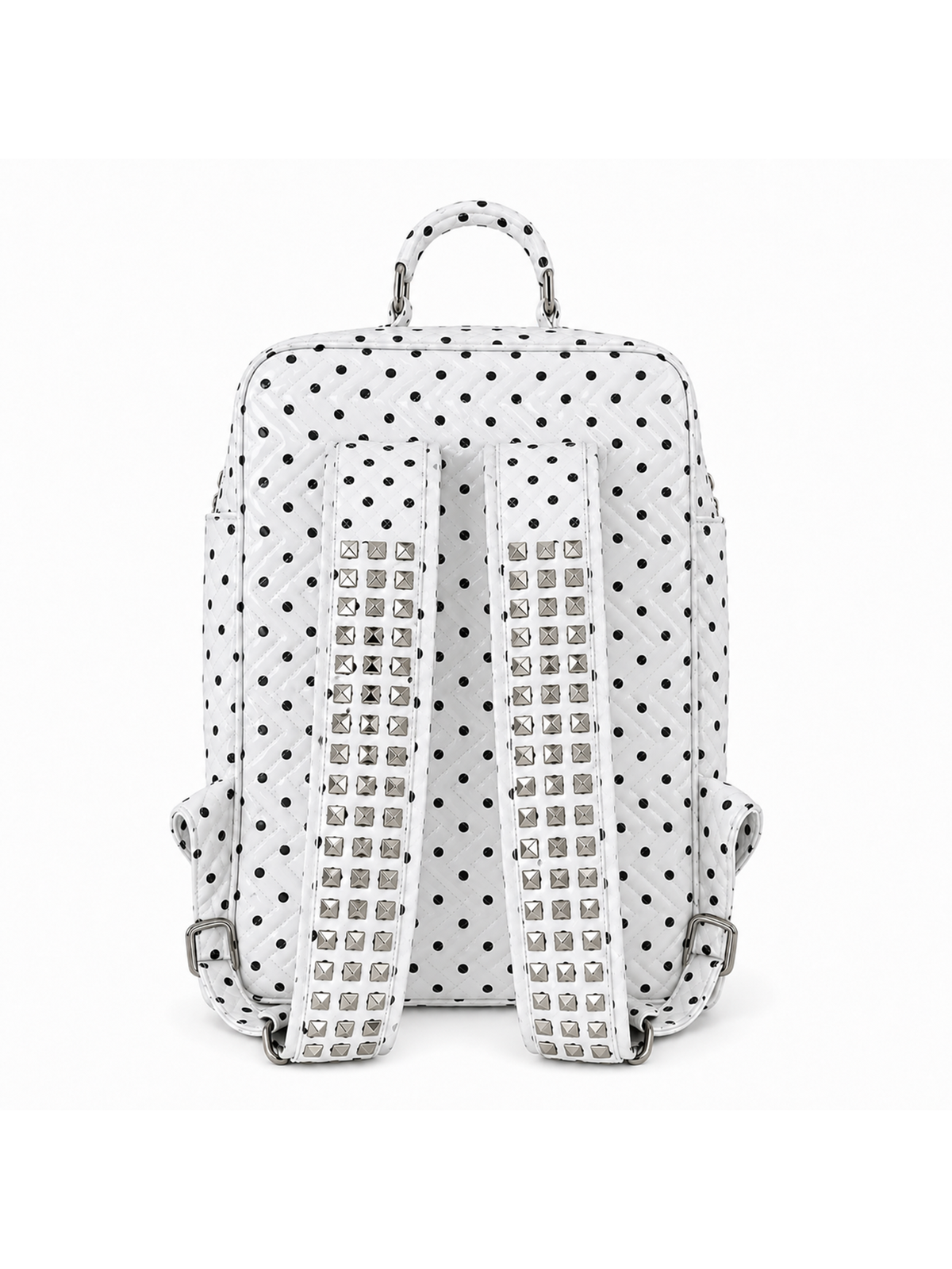KARMANISTIC Studded PU Leather Backpack