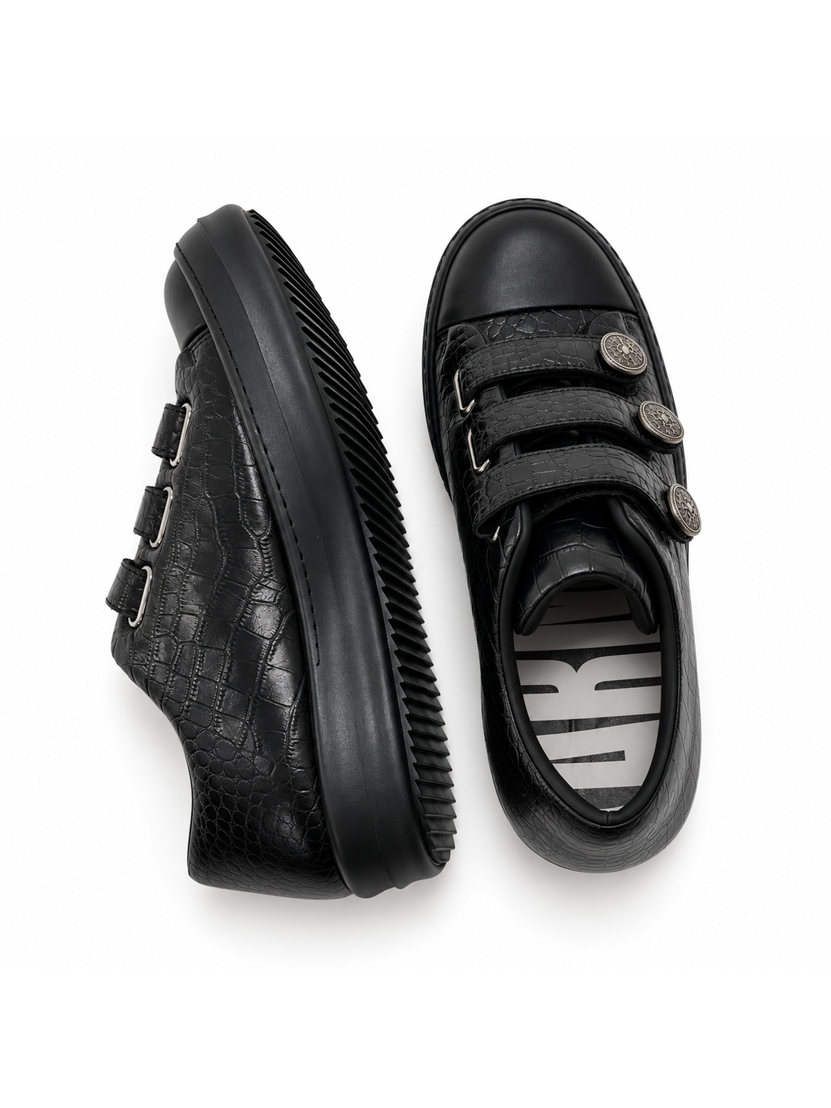 KARMANISTIC Script Logo Low-Top Sneakers