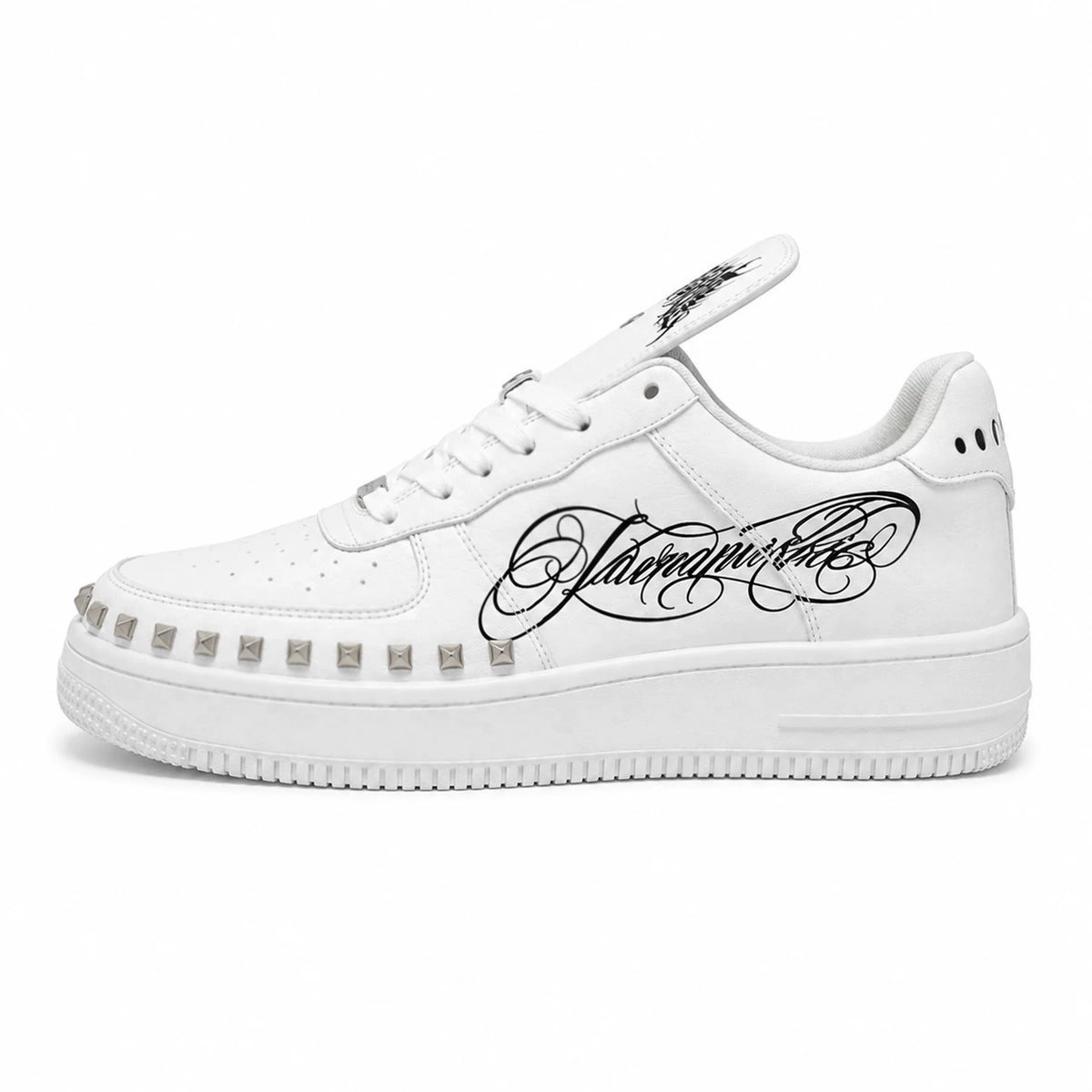 KARMANISTIC Script Logo Low-Top Sneakers