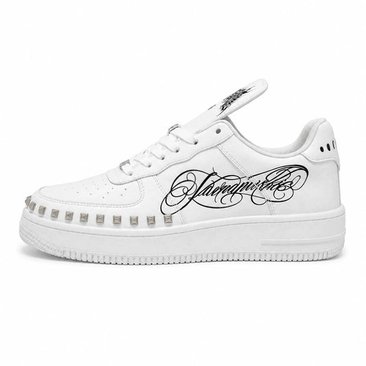 KARMANISTIC Script Logo Low-Top Sneakers