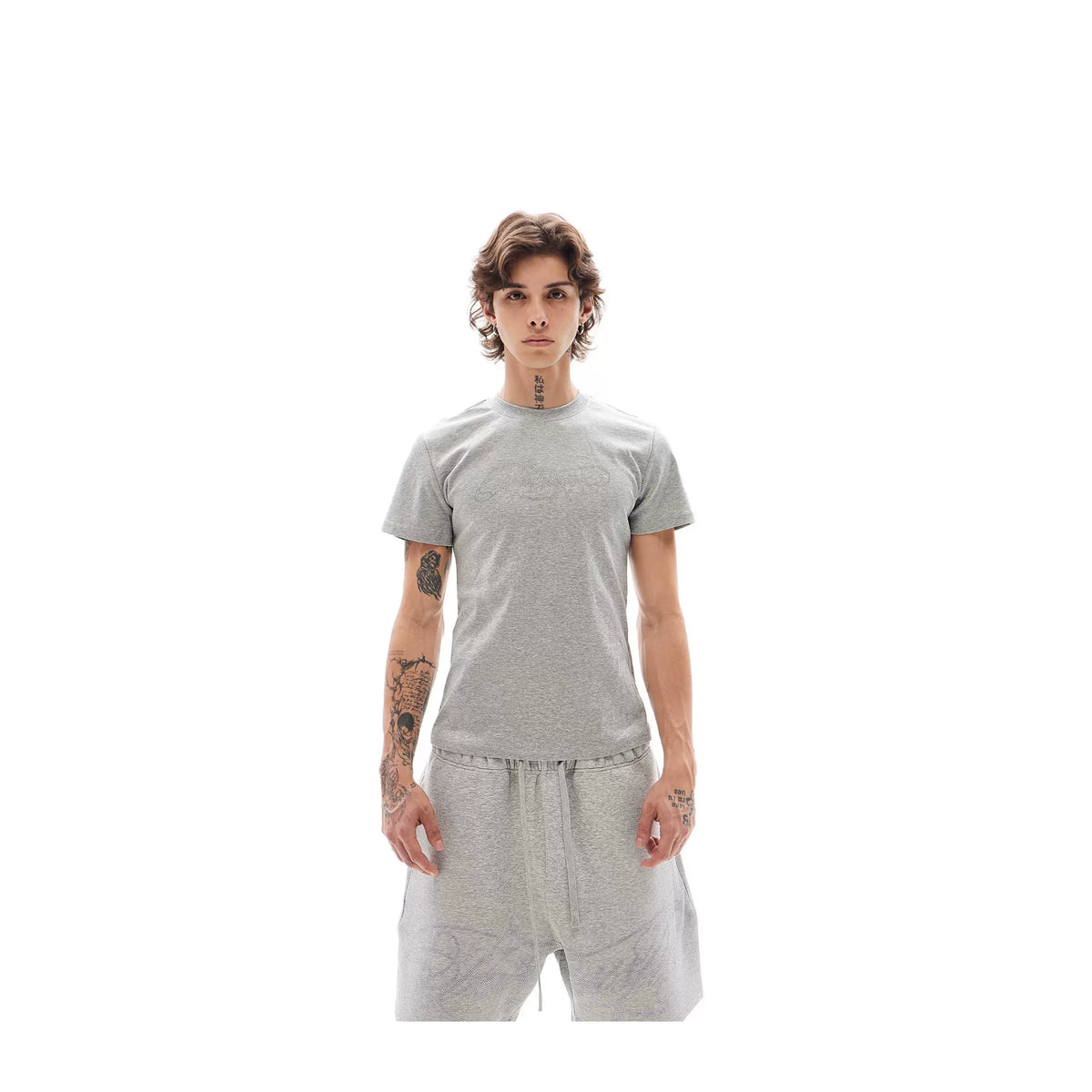 KARMANISTIC Fitted Rhinestone T-Shirt