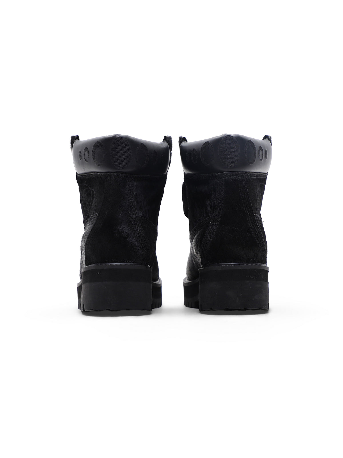 KARMANISTIC Pony-Hair Platform Boots
