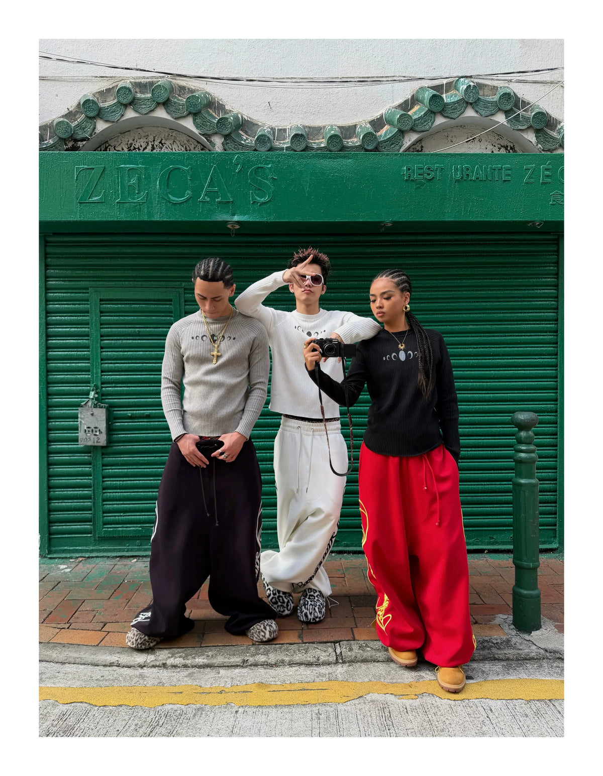 KARMANISTIC Fitted Athletic Knit Sweater