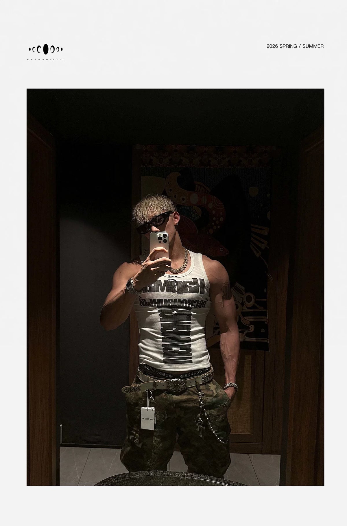 KARMANISTIC Fitted Athletic Tank Top