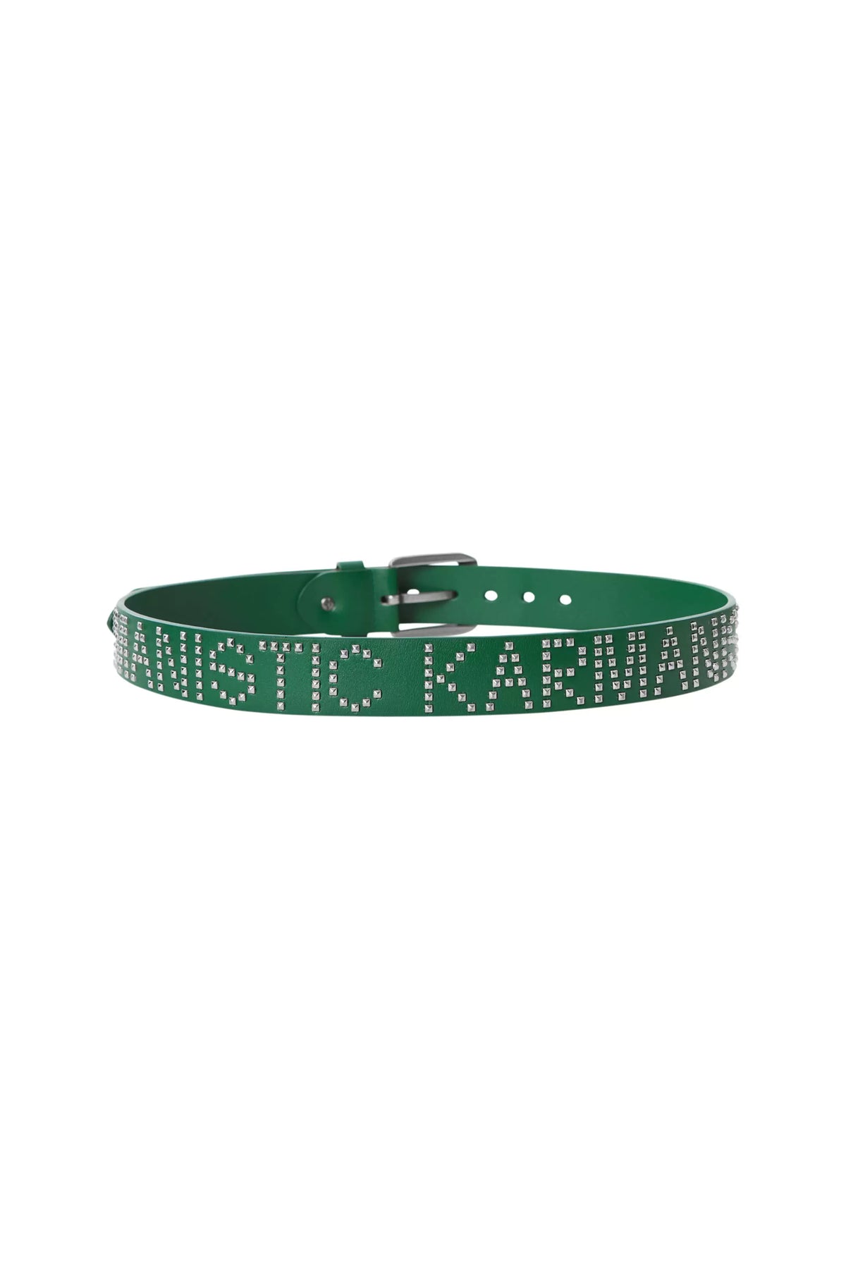 KARMANISTIC Studded Logo Belt