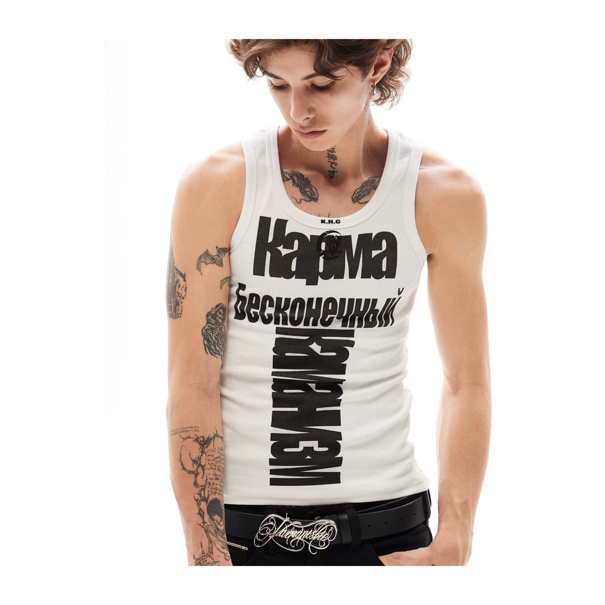 KARMANISTIC Fitted Athletic Tank Top
