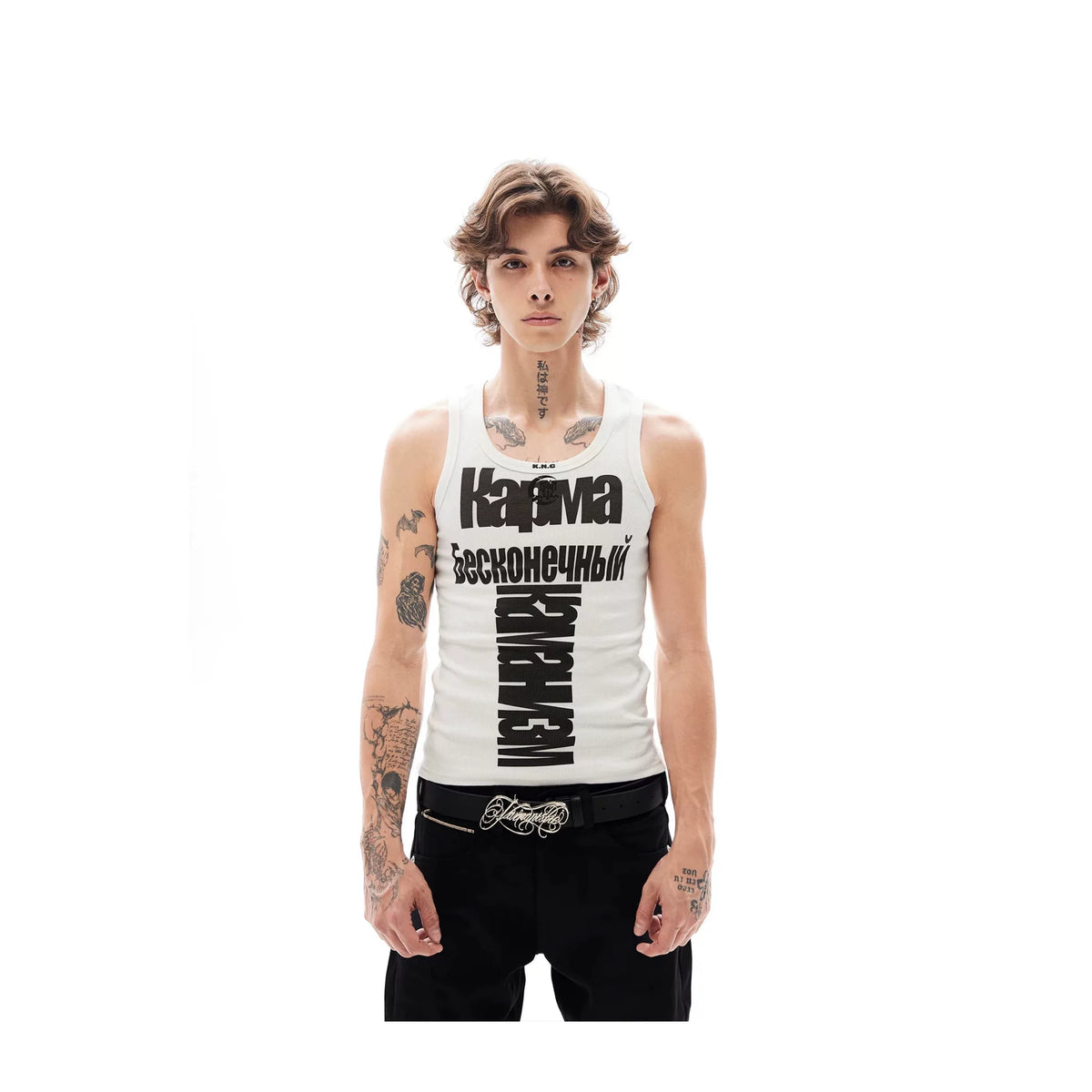 KARMANISTIC Fitted Athletic Tank Top