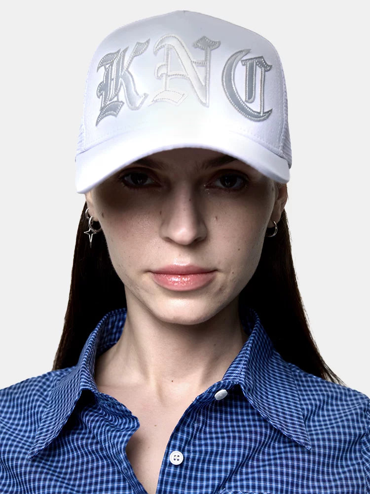 KARMANISTIC Embroidered Logo Baseball Cap - Black
