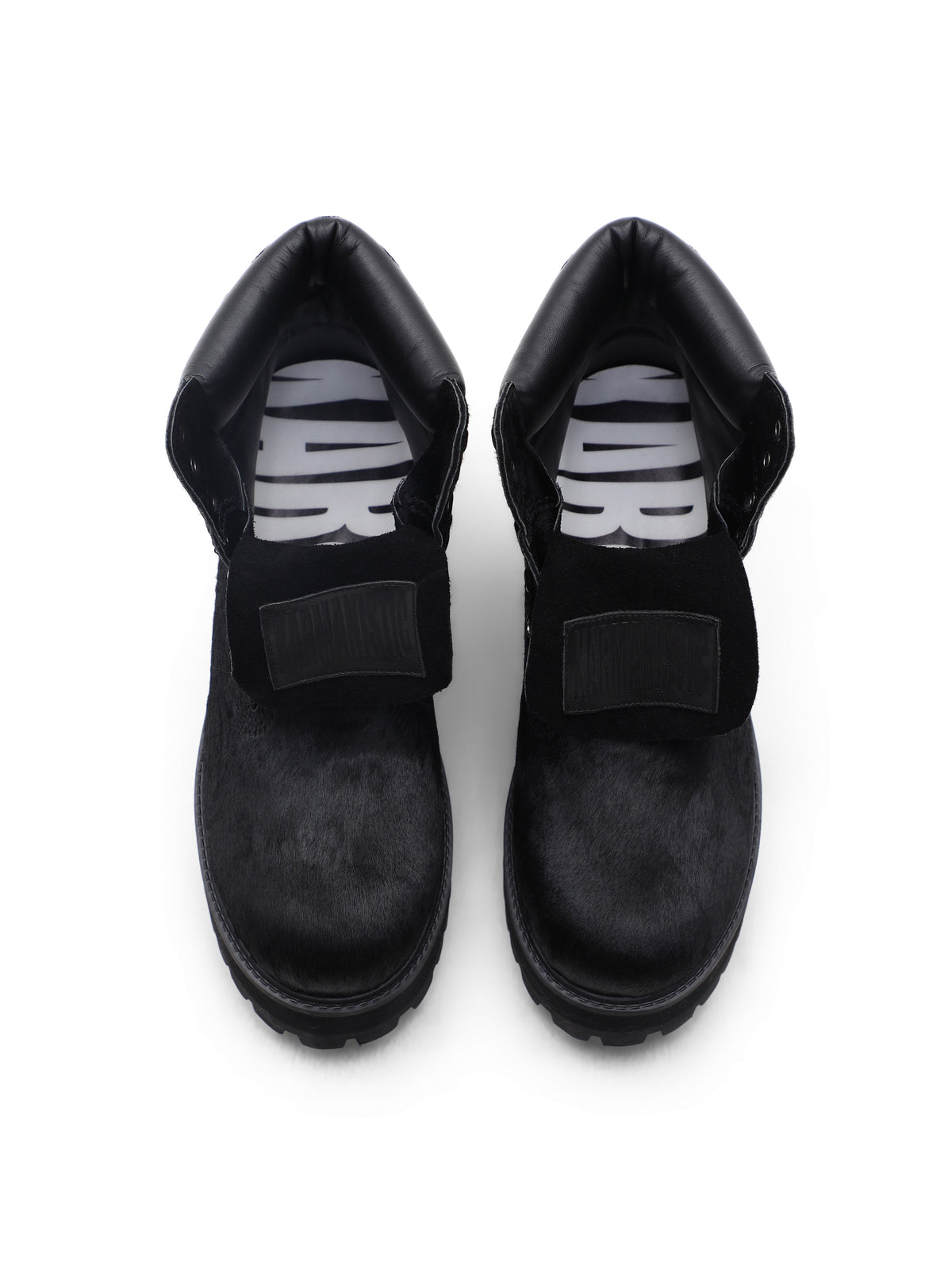 KARMANISTIC Pony-Hair Platform Boots