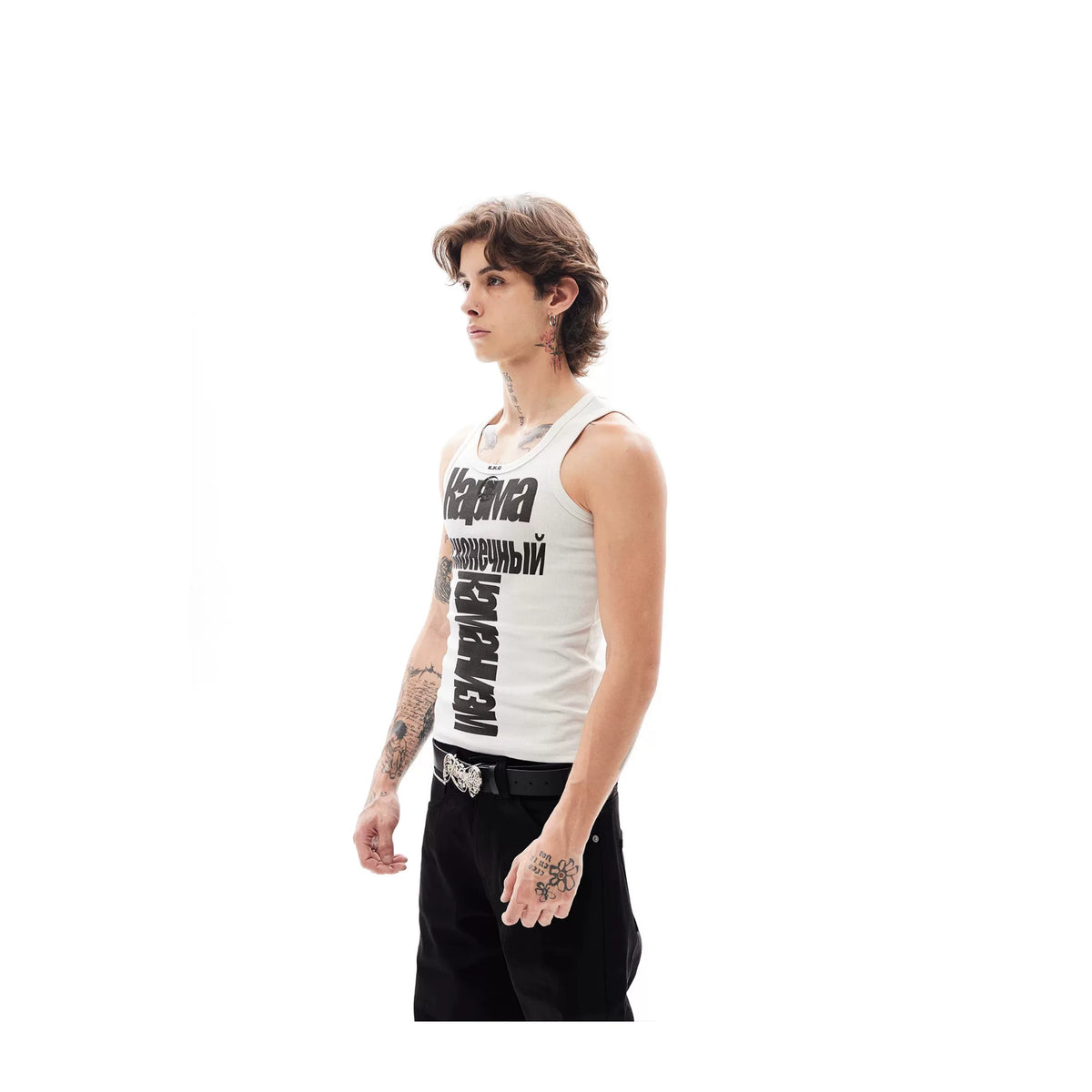 KARMANISTIC Fitted Athletic Tank Top