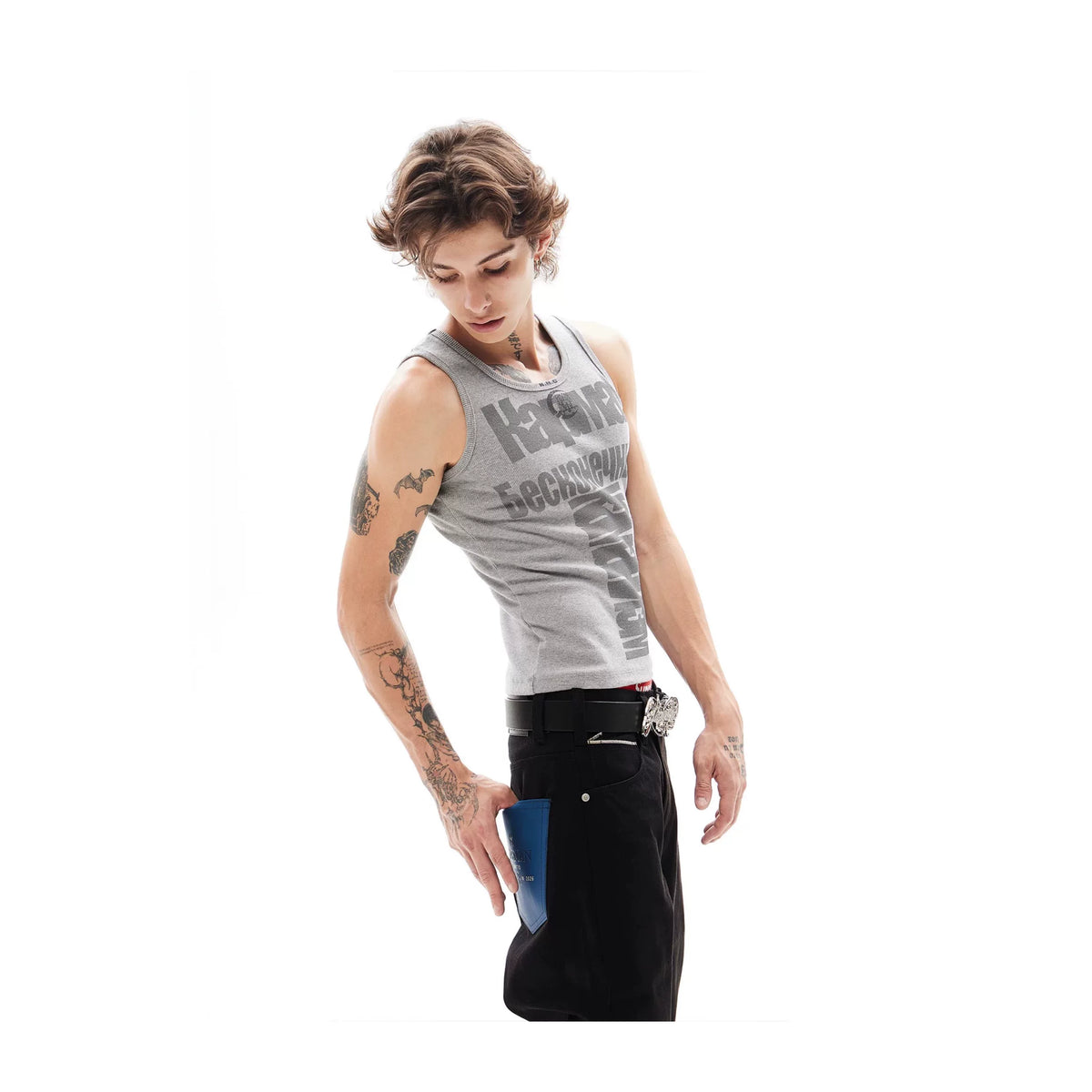 KARMANISTIC Fitted Athletic Tank Top
