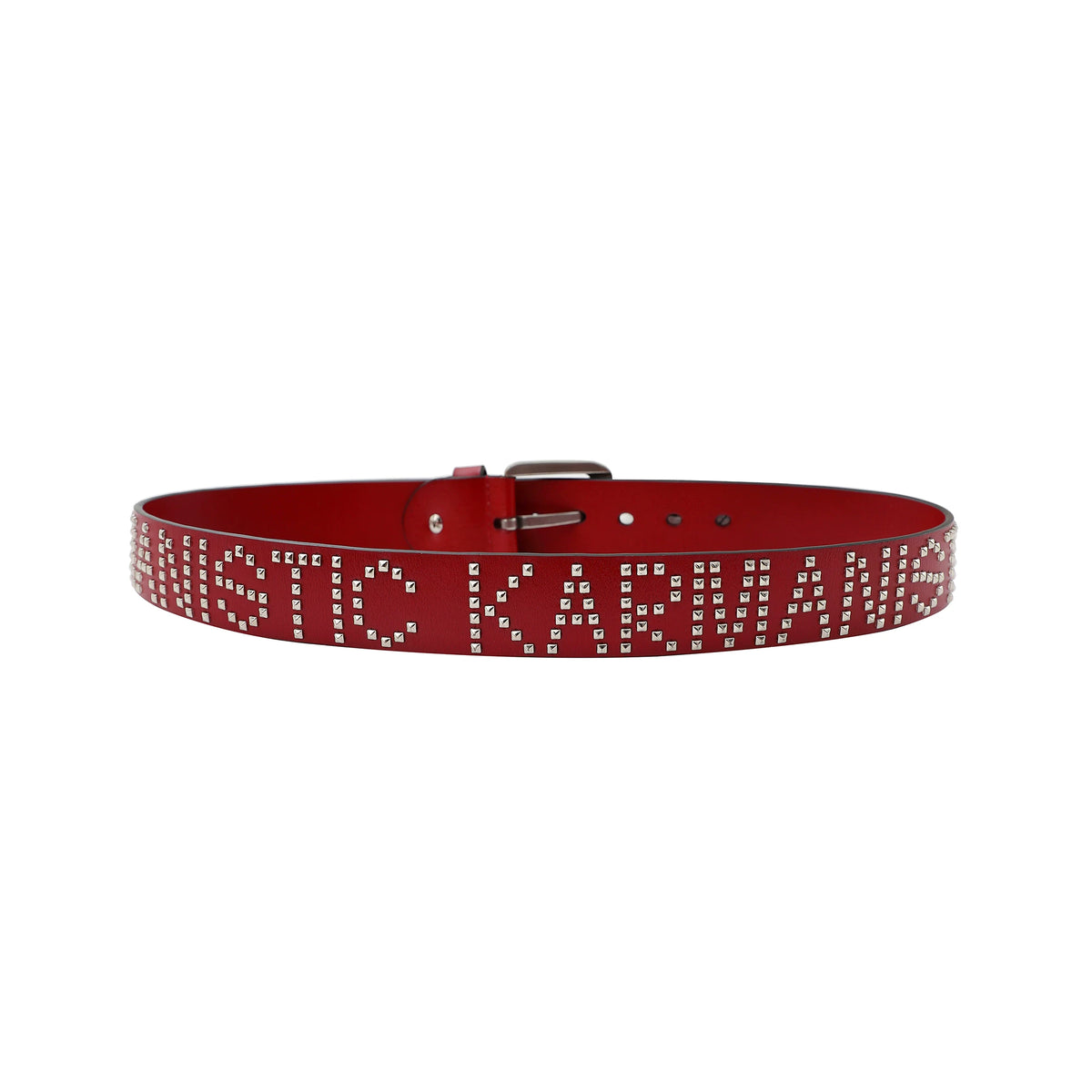 KARMANISTIC Studded Logo Belt